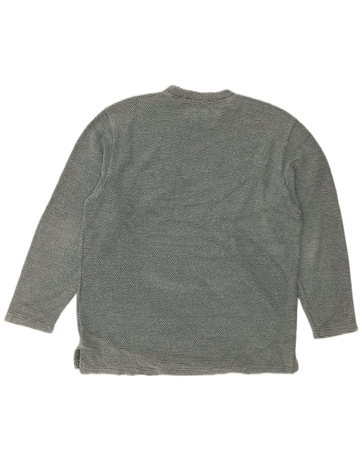 Felpa da uomo Weird Fish Maglione grande cotone grigio