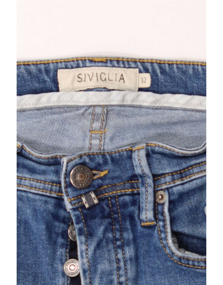 SIVIGLIA Jeans slim da uomo W32 L30 Blu