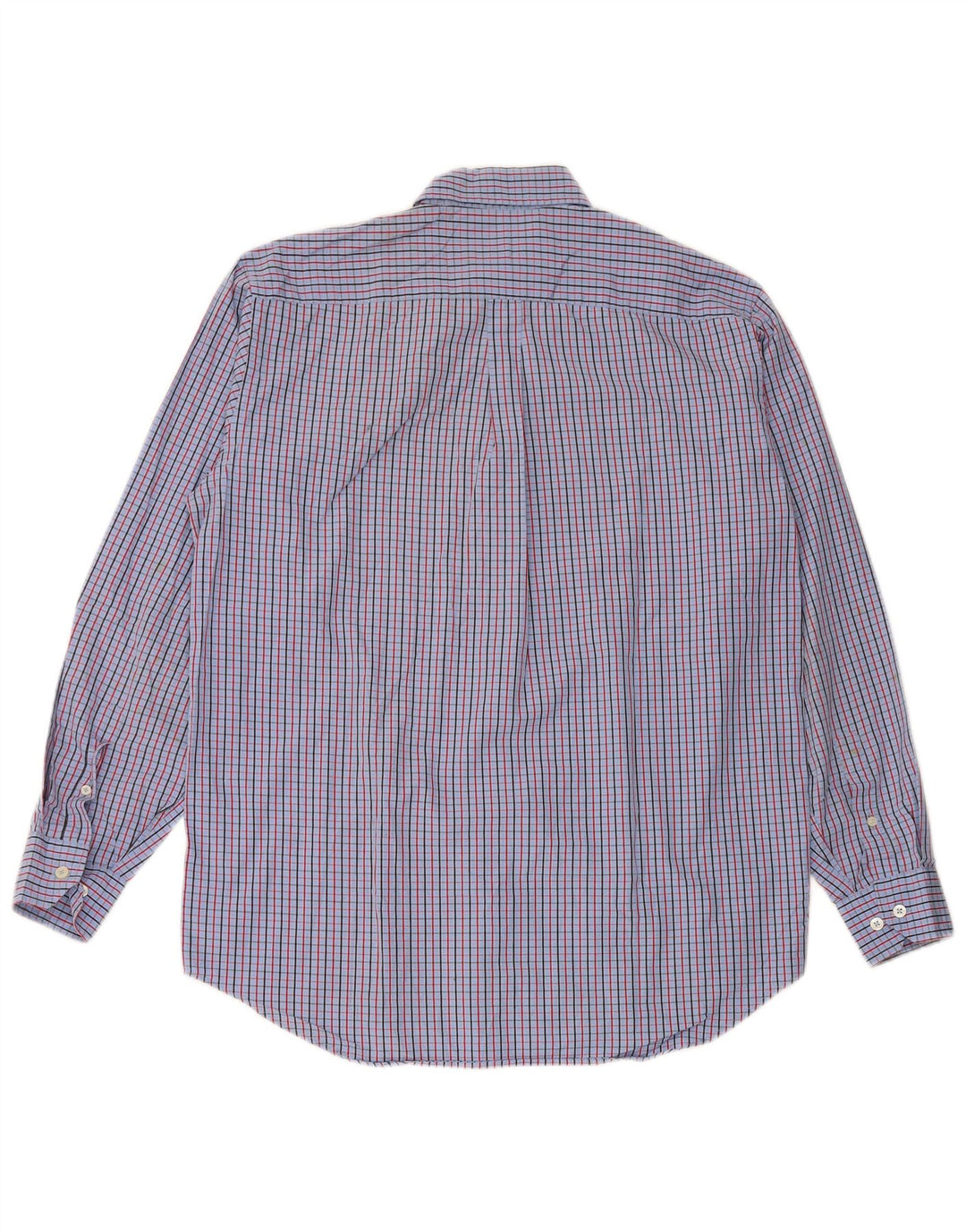 Camicia Uomo ELLESSE in cotone a quadri Blu Medio