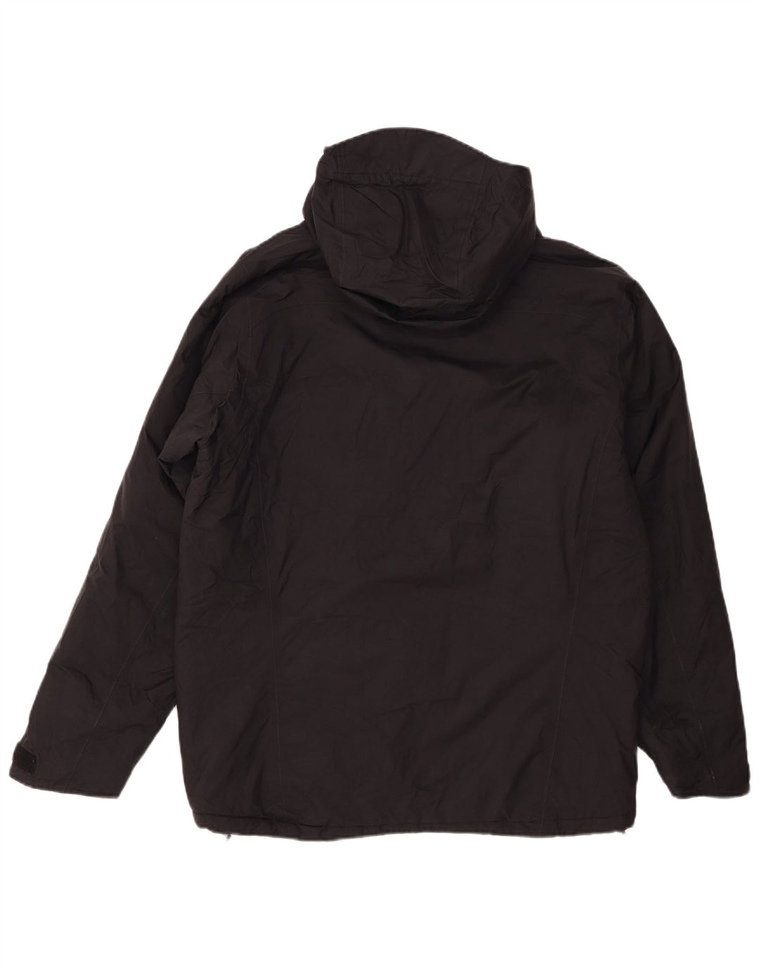 Giacca a vento con cappuccio da uomo Berghaus UK 38 media nera in poliammide