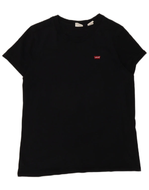 T-shirt da donna Levi's Top UK 14 media nera