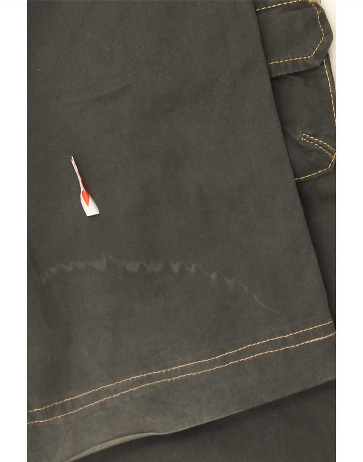 Pantaloni cargo larghi da uomo Murphy & Nye W34 L33 in cotone grigio