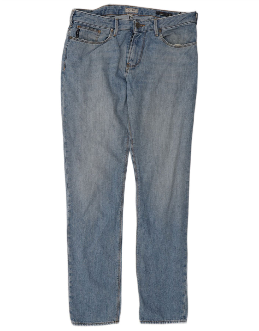 Jeans slim da uomo Armani W32 L30 cotone blu