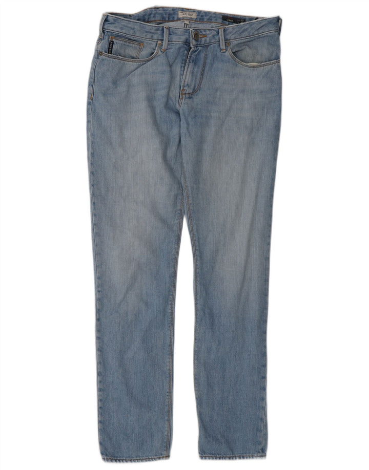 Jeans slim da uomo Armani W32 L30 cotone blu