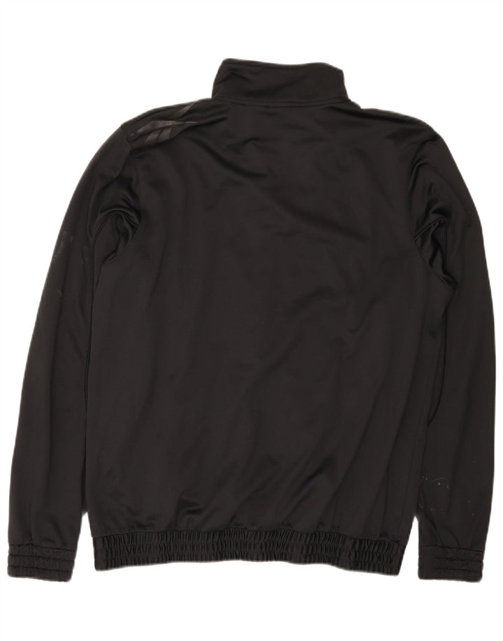 Giacca da tuta grafica da uomo REEBOK, poliestere nero medio