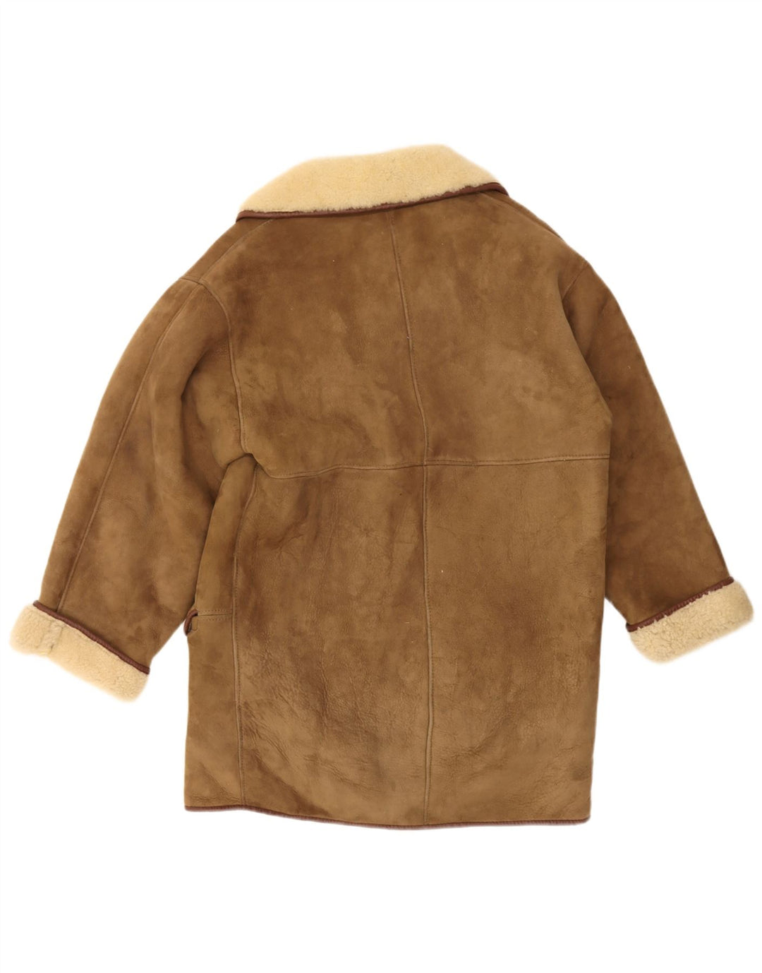 Cappotto in shearling da donna Artisan UK 18 XL Kaki invernale