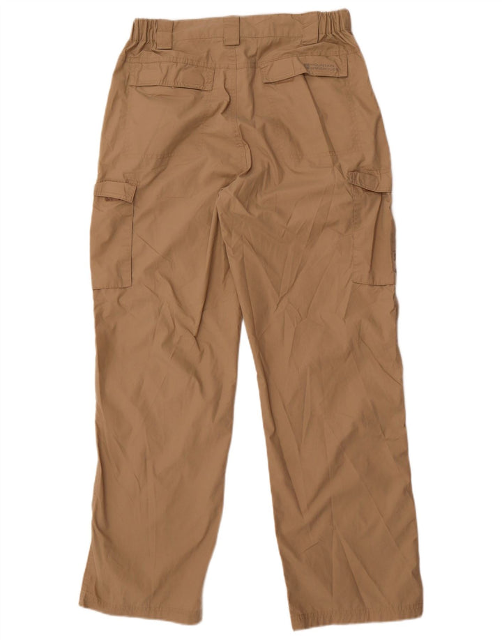 Pantaloni cargo dritti da uomo Mountain Warehouse W32 L29 Poliestere beige