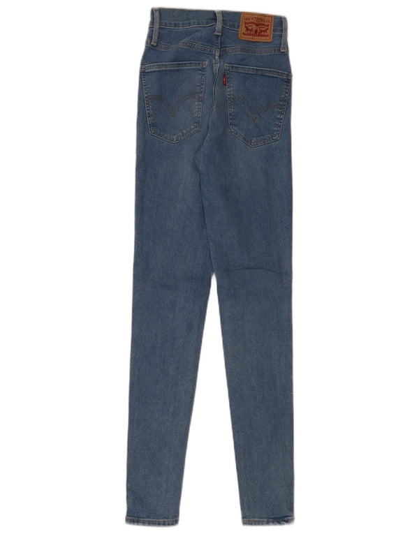 Jeans Levi's Mile High Super Skinny da donna W24 L30 cotone blu