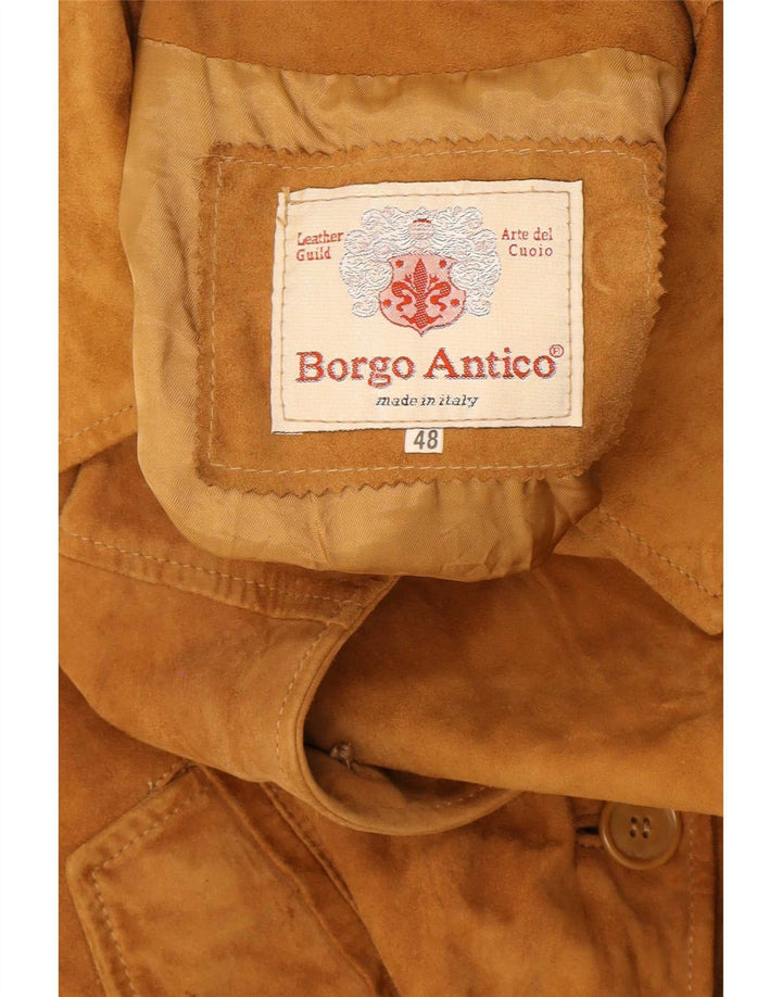 Giacca Donna Borgo Antico in Camoscio IT 48 XL Pelle Beige