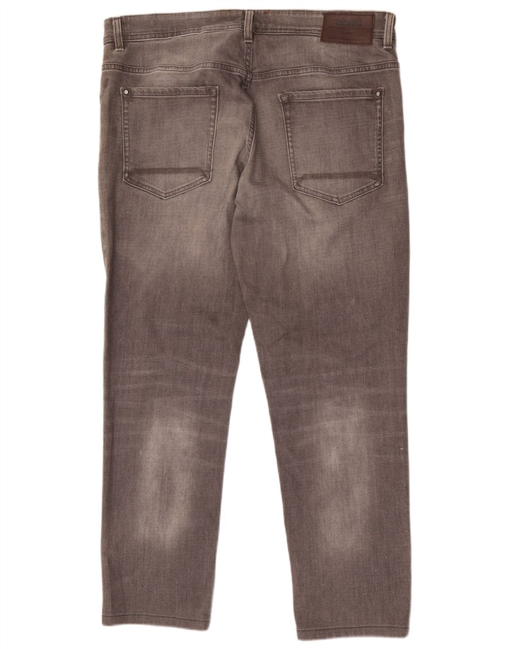 Jeans affusolati da uomo Timberland W38 L30 cotone grigio