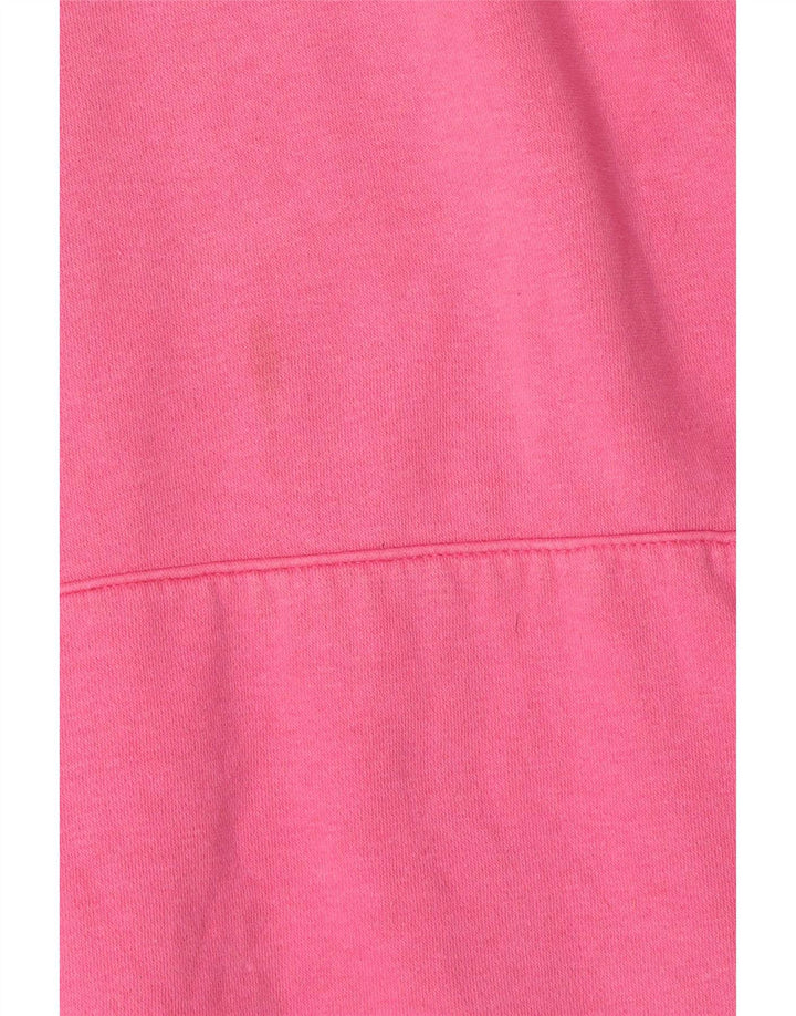 Felpa con cappuccio da uomo Nike in cotone rosa medio