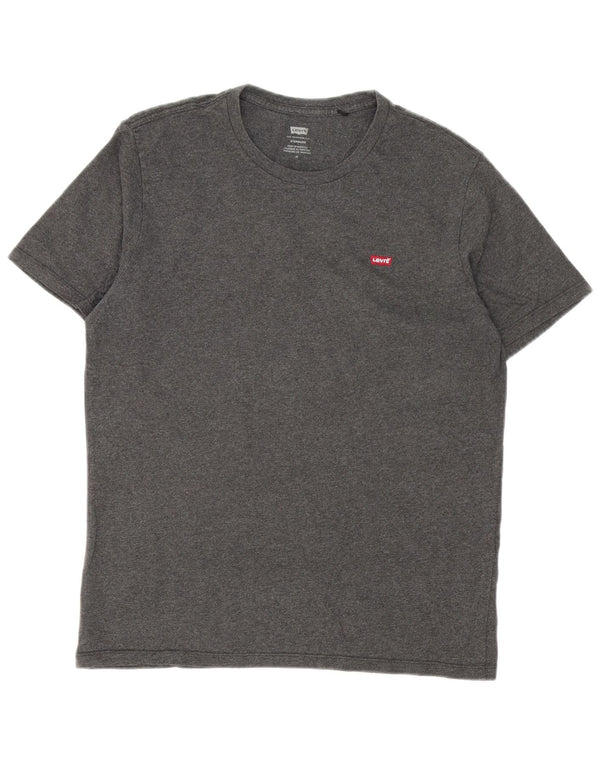 T-shirt standard da uomo Levi's Top in cotone grigio medio