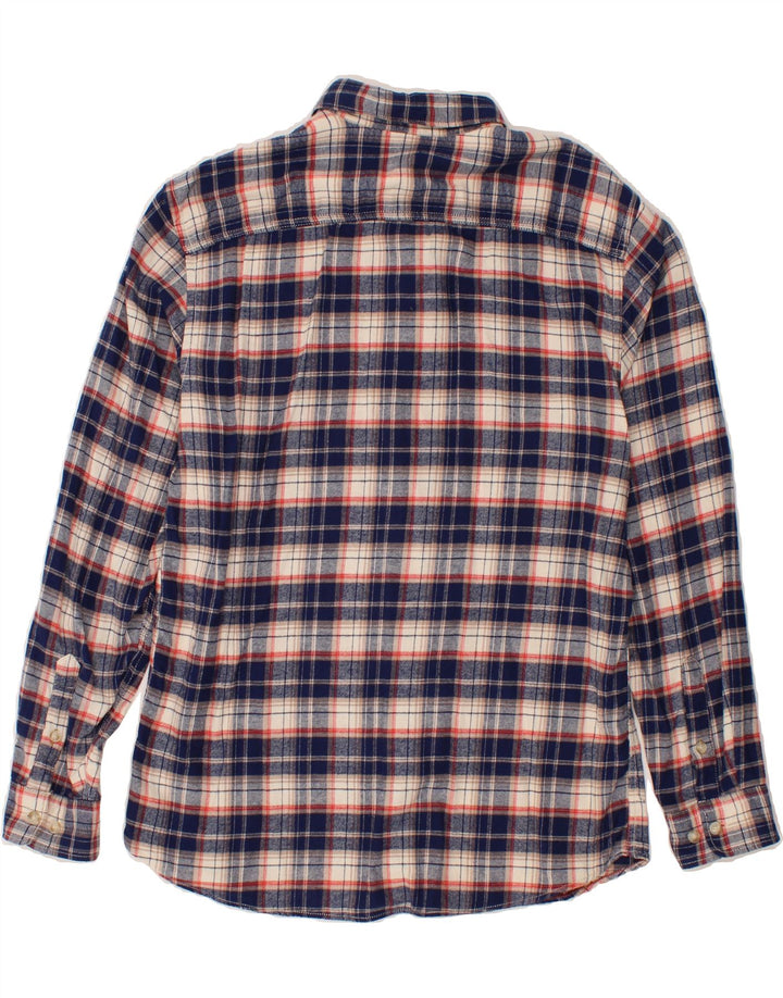 JACK & JONES Mens Checked  Flannel Shirt XL Multicoloured Check Classic Vintage Jack & Jones and Second-Hand Jack & Jones from Messina Hembry 
