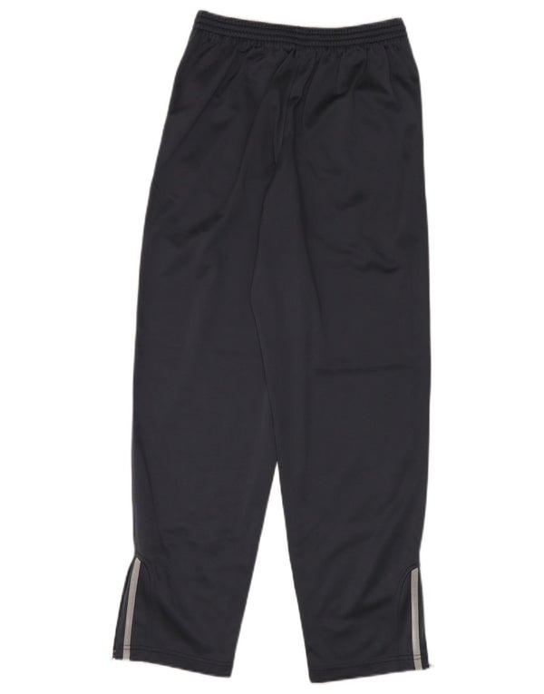 Pantaloni della tuta da ragazzo Adidas 13-14 anni in poliestere blu navy