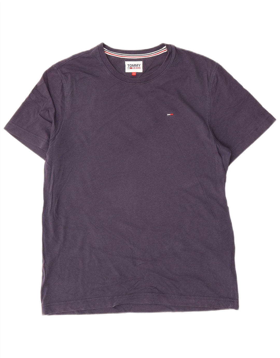 T-shirt da uomo Tommy Hilfiger Top in cotone blu navy medio