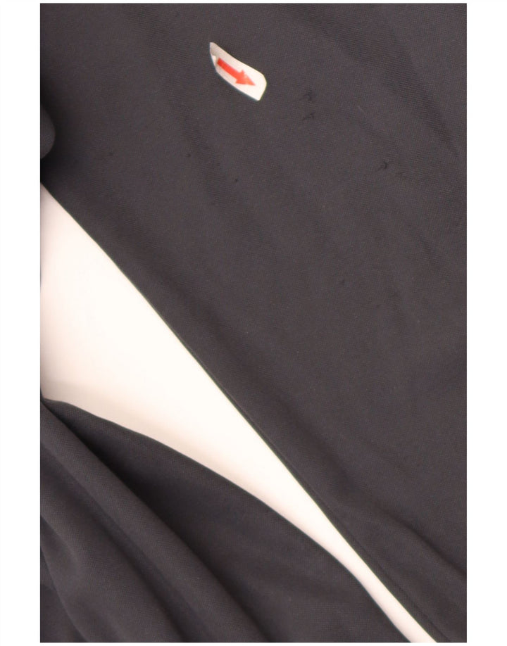 Felpa con cappuccio da uomo Adidas Felpa con cappuccio in poliestere color block grigio medio