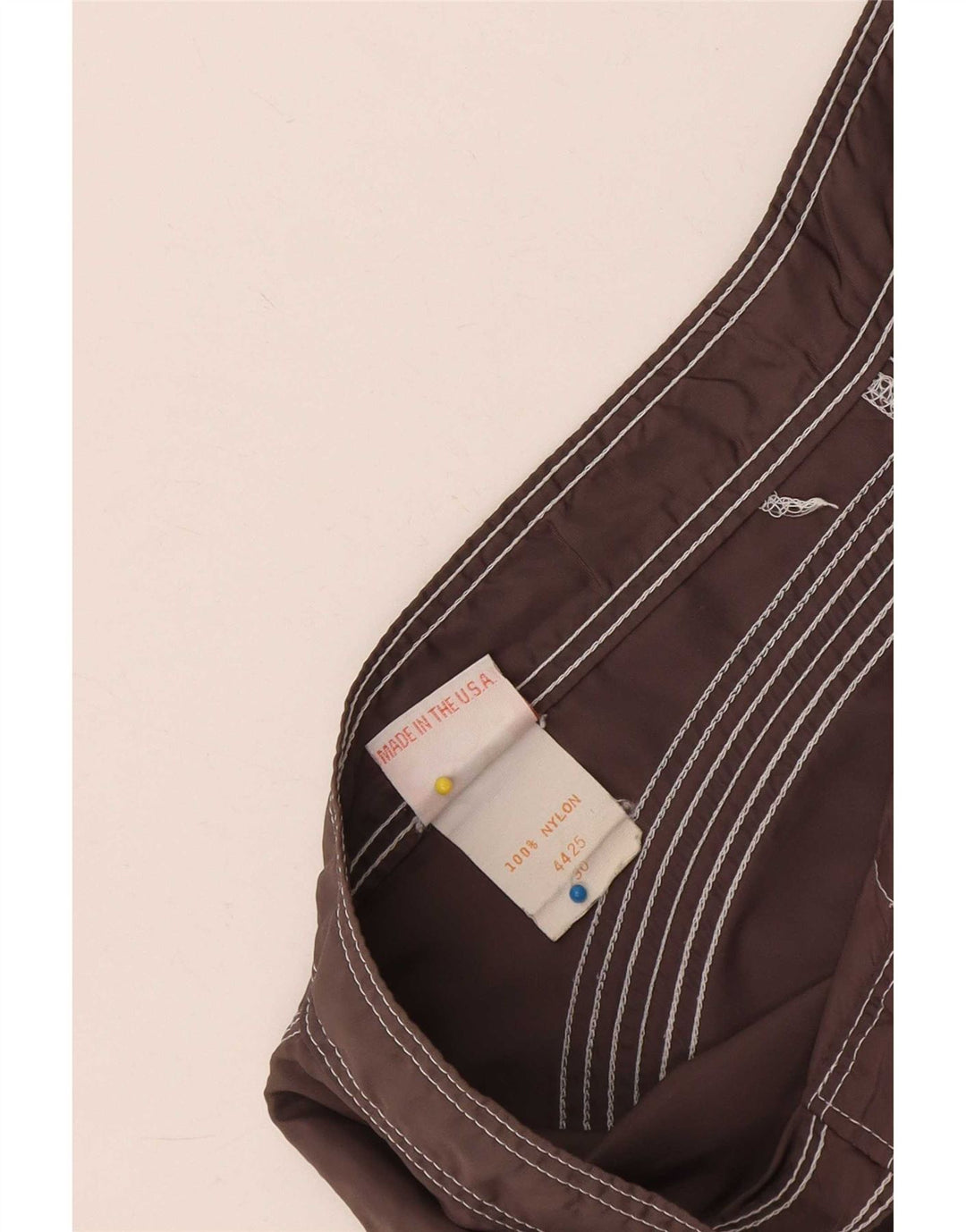 Pantaloncini da bagno da uomo Sundek in nylon color block grigio medio