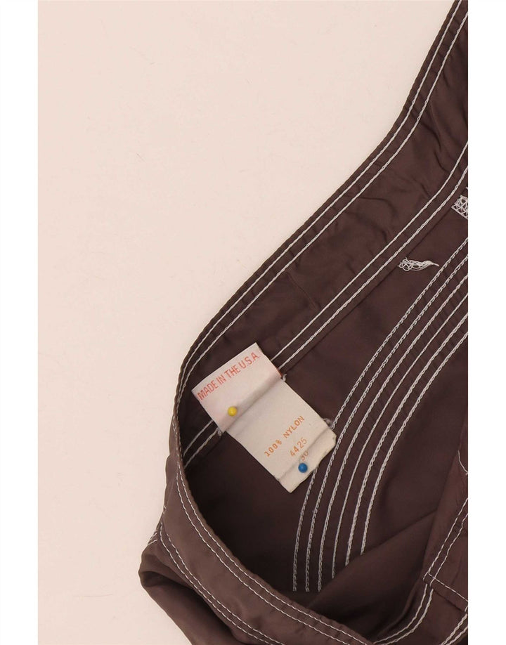 Pantaloncini da bagno da uomo Sundek in nylon color block grigio medio