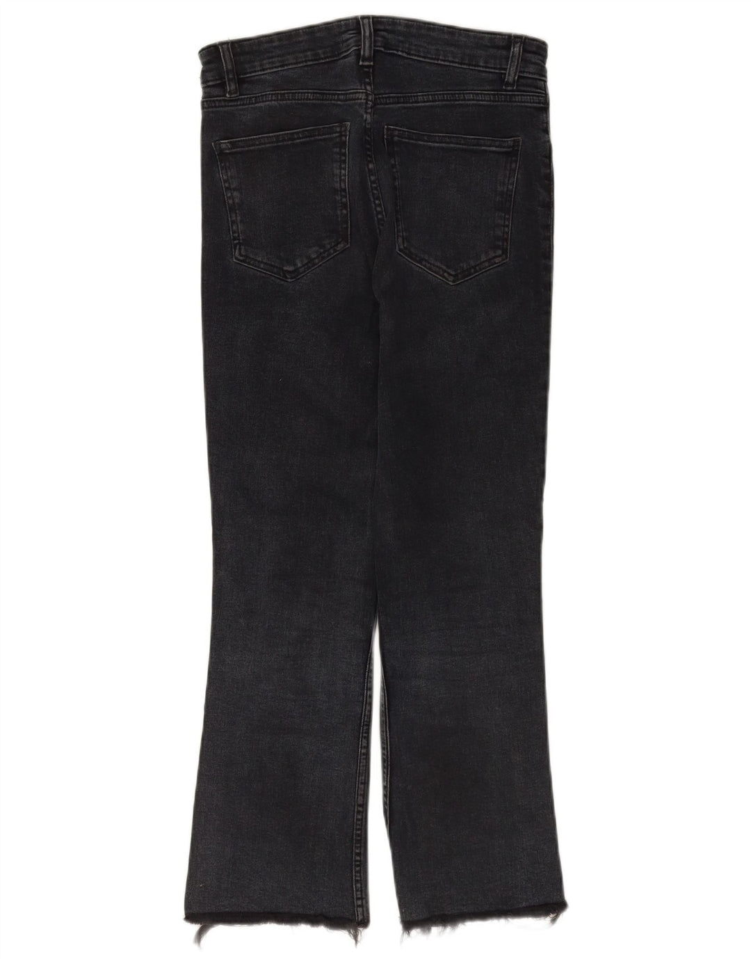 Jeans Bootcut da donna Zara EU 36 XS W26 L25 cotone nero