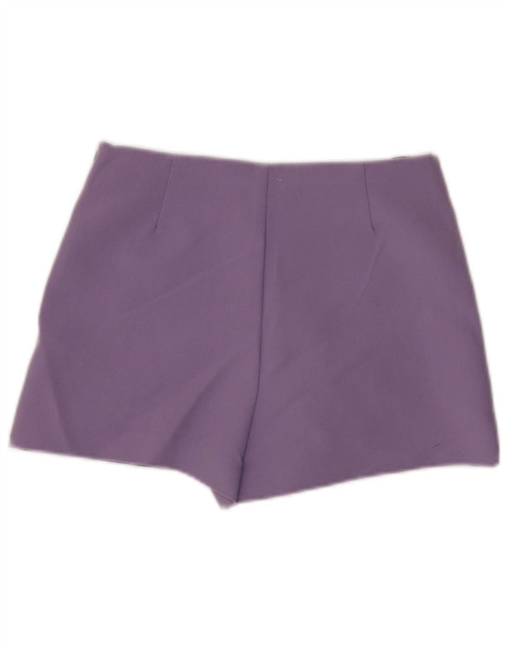 Pantaloncini casual da donna Zara XS W24 Viola