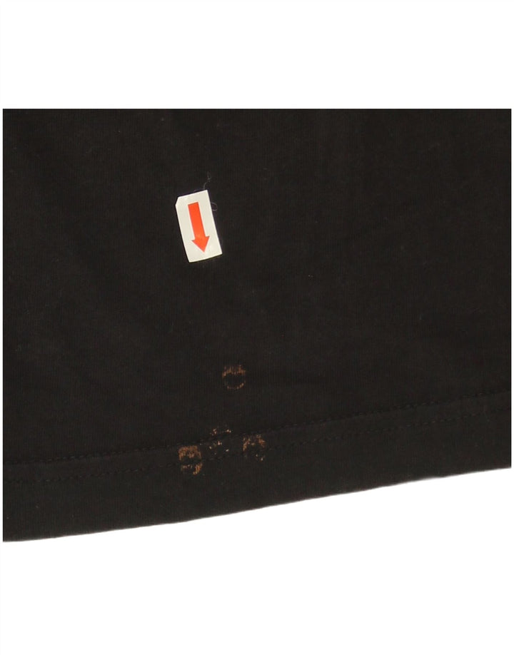 T-shirt grafica da uomo Puma Top XL in cotone nero