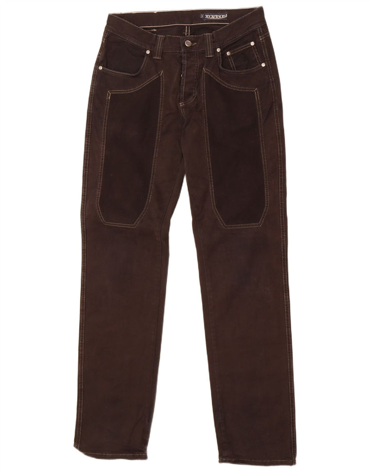 Jeans dritti da uomo Jeckerson W31 L33 cotone nero