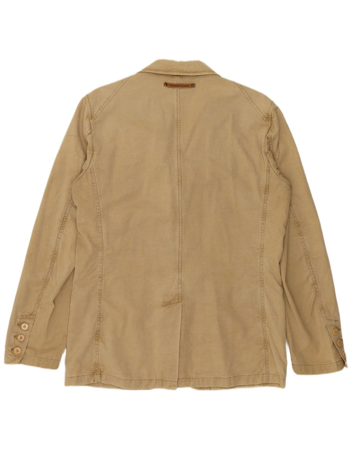 Giacca blazer a 3 bottoni da uomo Marlboro Classics EU 50 Large Beige