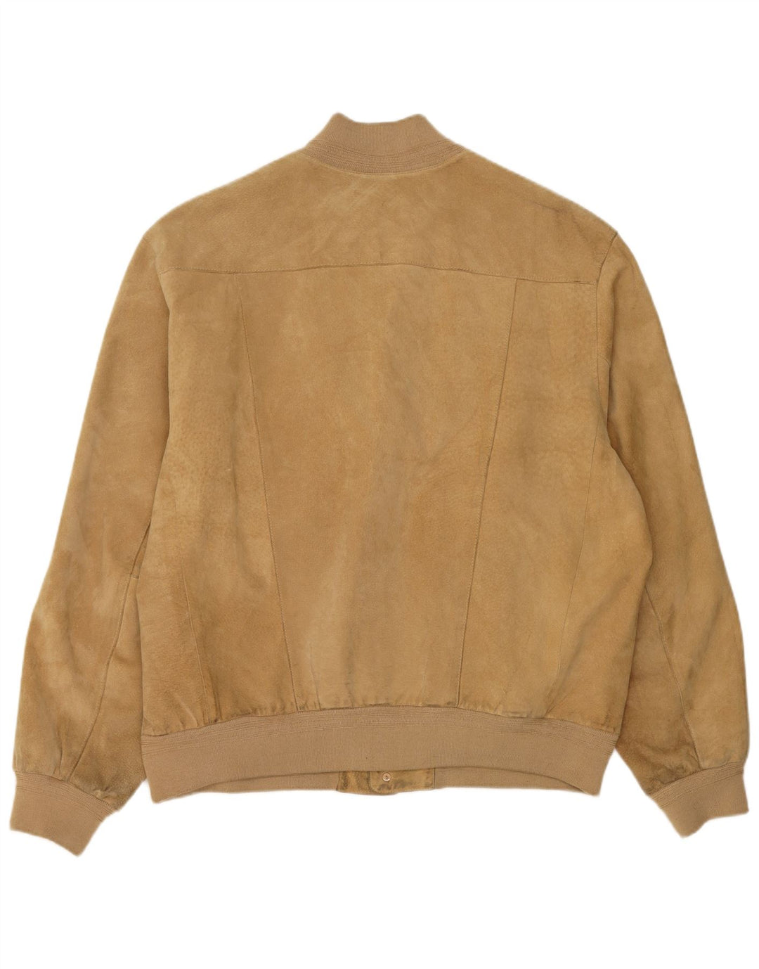 Bomber Uomo In Pelle Scamosciata Conbipel IT 56 2XL Pelle Beige
