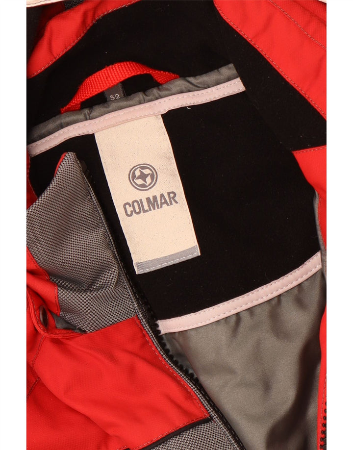 Giacca da sci con cappuccio da uomo Colmar EU 52 Large Red Colourblock