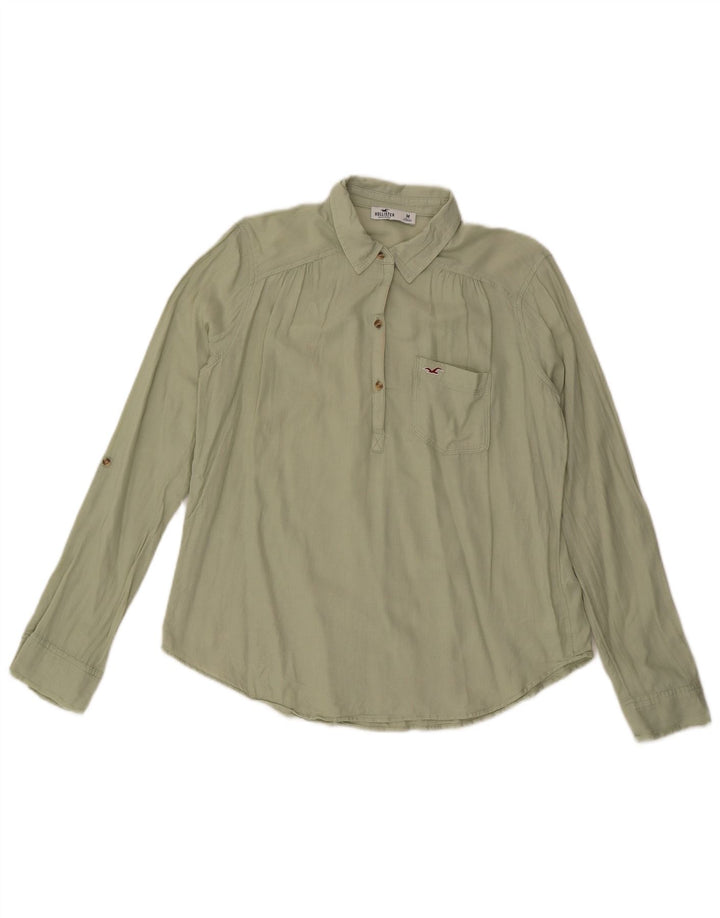 Camicia pullover da donna Hollister UK 14 Cotone verde medio