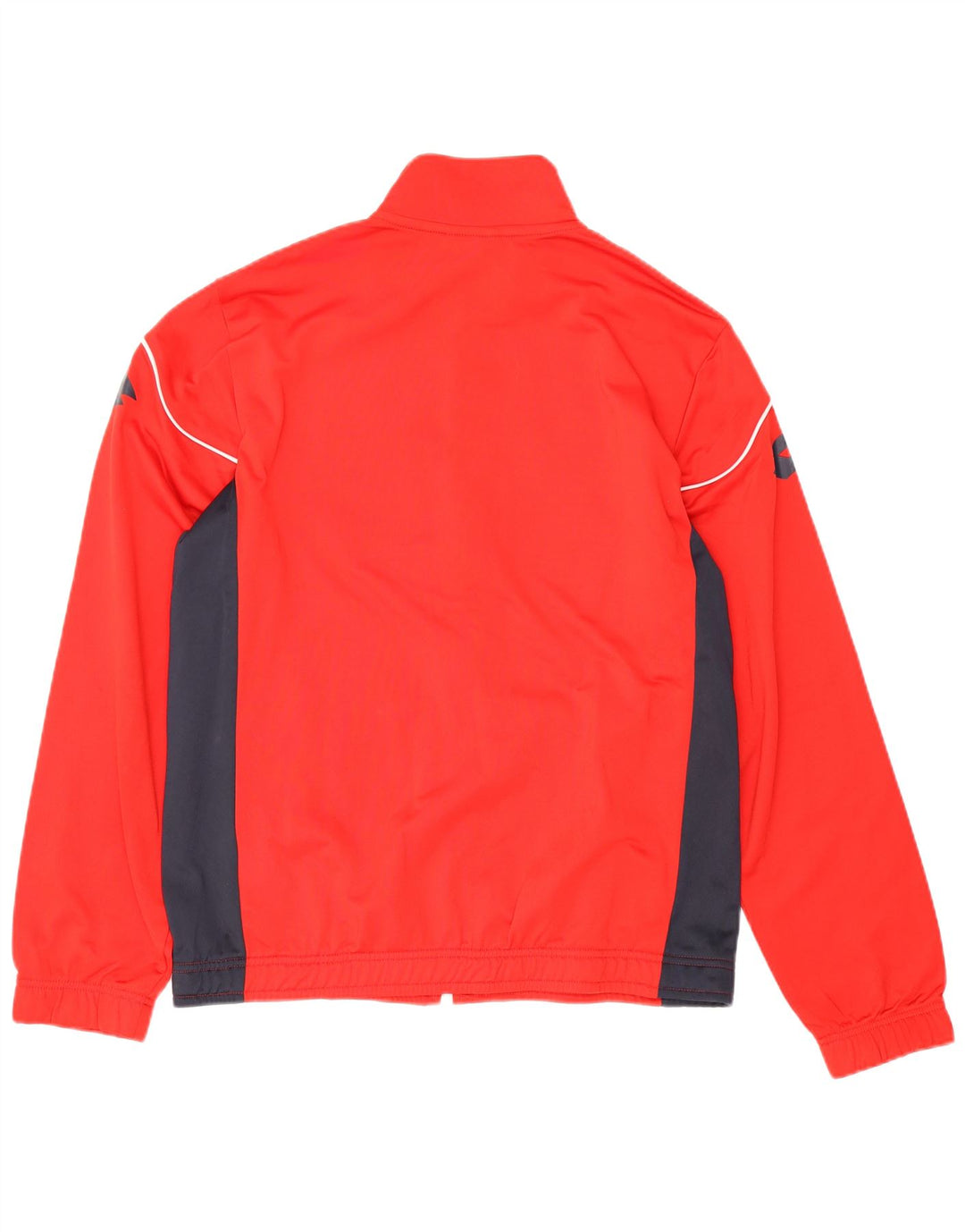 Giacca da ginnastica grafica da uomo Lotto, grande, in poliestere color block rosso