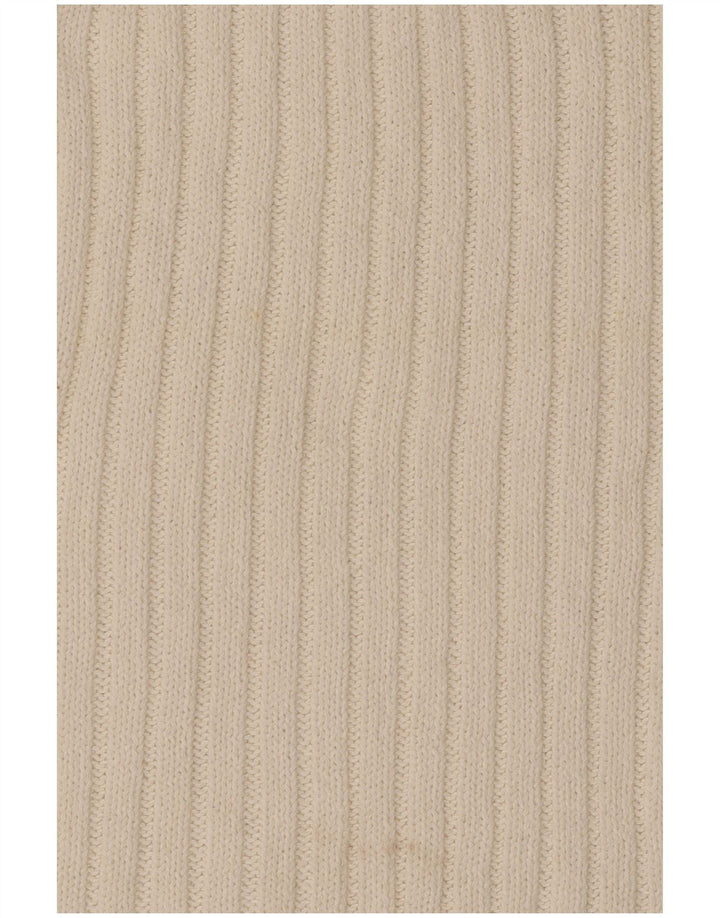 Canotta canotta da donna Zara UK 12 cotone bianco medio