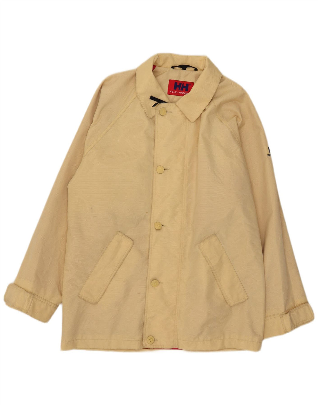 Giacca a vento da uomo Helly Hansen UK 38 Nylon beige medio