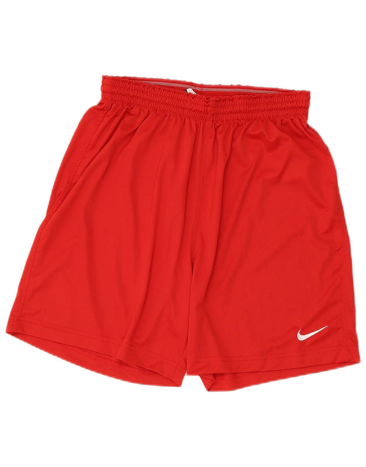 Pantaloncini sportivi Nike da uomo grandi in poliestere rosso