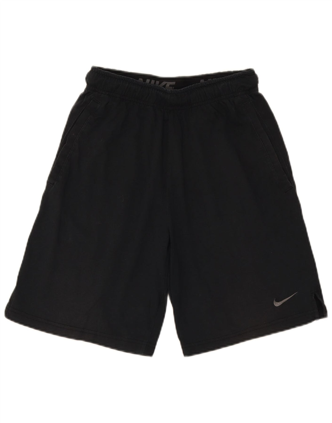 Pantaloncini sportivi Nike Dri Fit da uomo piccoli in cotone nero
