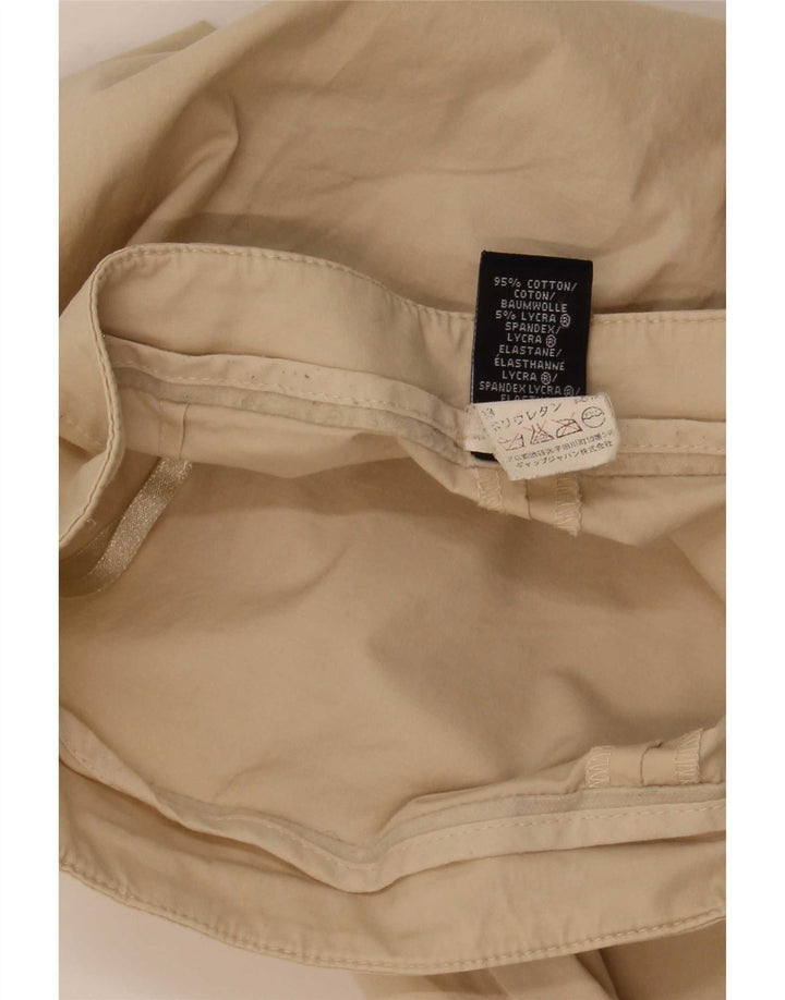 Pantaloni cropped da donna Gap US 8 medi W29 L23 Cotone beige