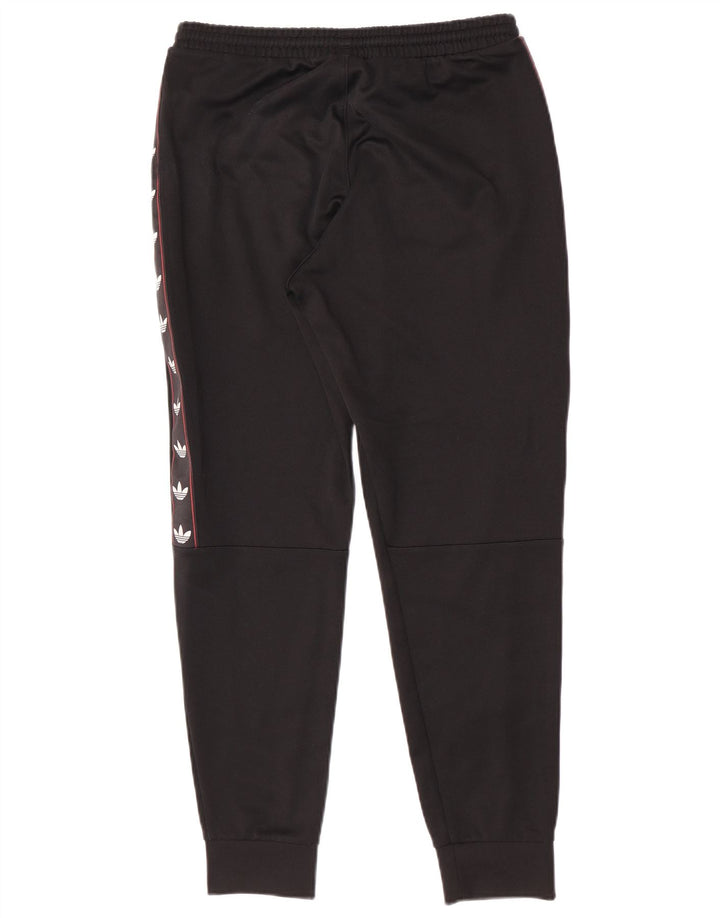 Pantaloni da tuta grafica da uomo Adidas Joggers Medium Black Colourblock