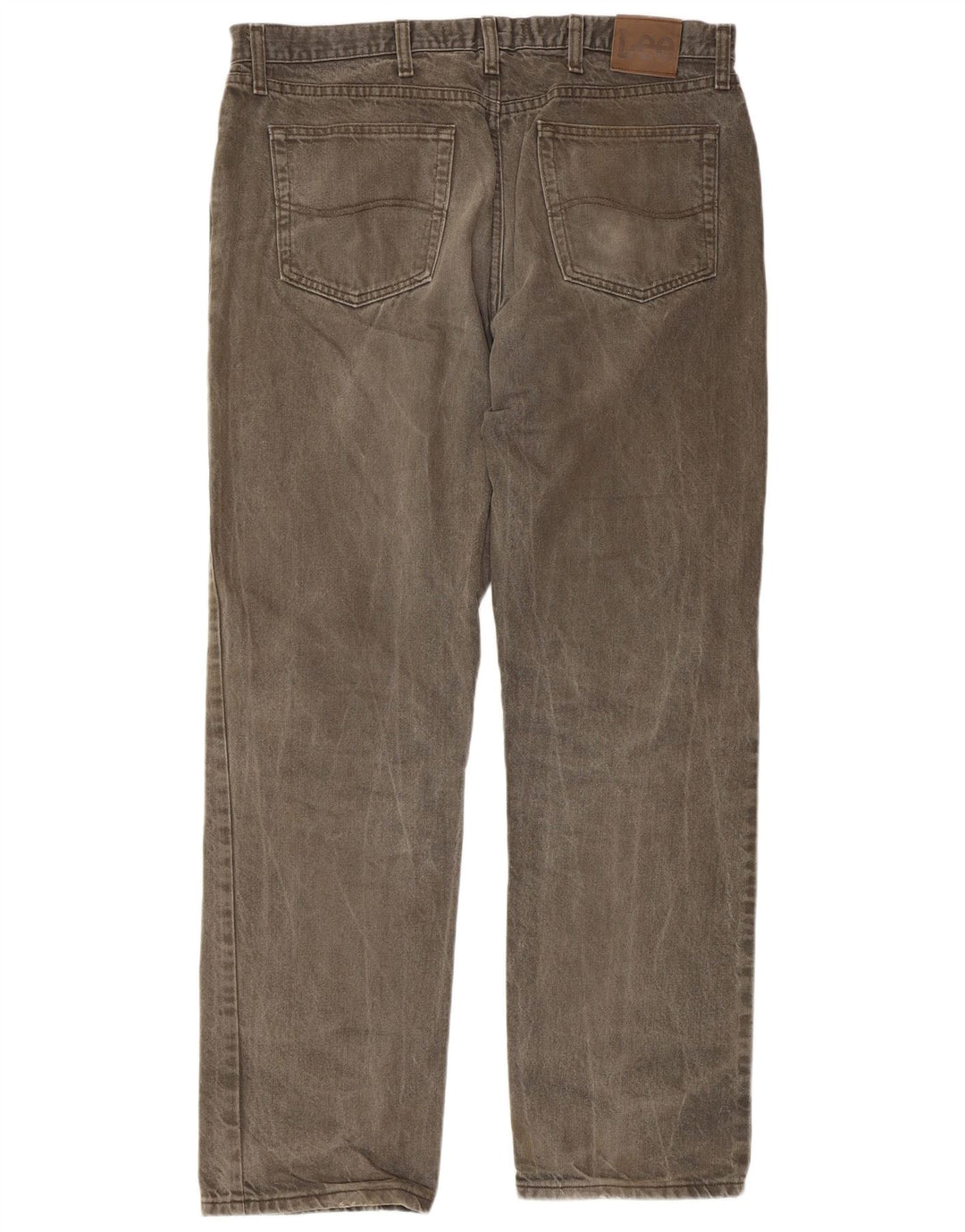 Jeans dritti da uomo Lee vestibilità regolare W38 L32 Grigi