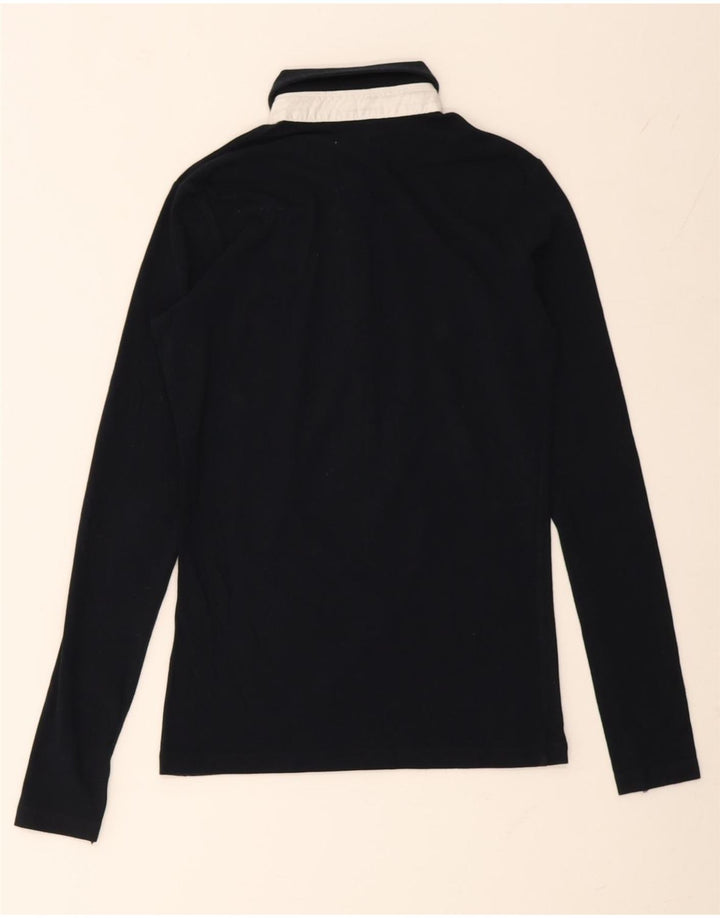 Polo a maniche lunghe da donna Fred Perry UK 12 Medium Nera