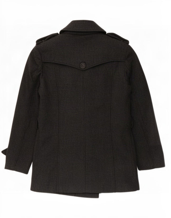 Cappotto da marinaio da uomo Zara UK 38 Grigio medio