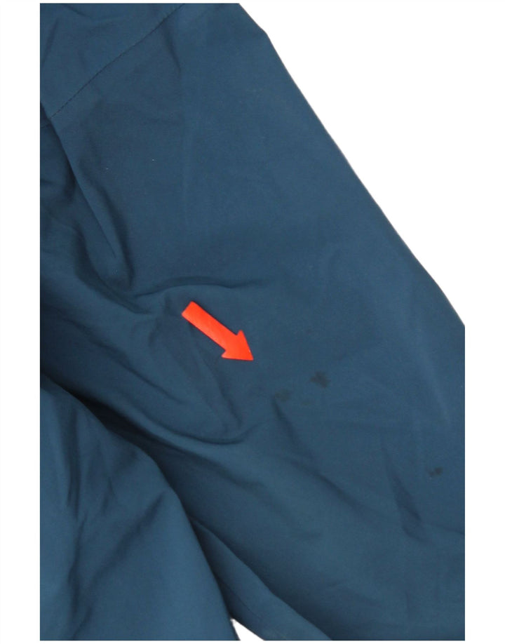 Giacca a vento con cappuccio da uomo Rohan UK 38 Blu medio Poliammide