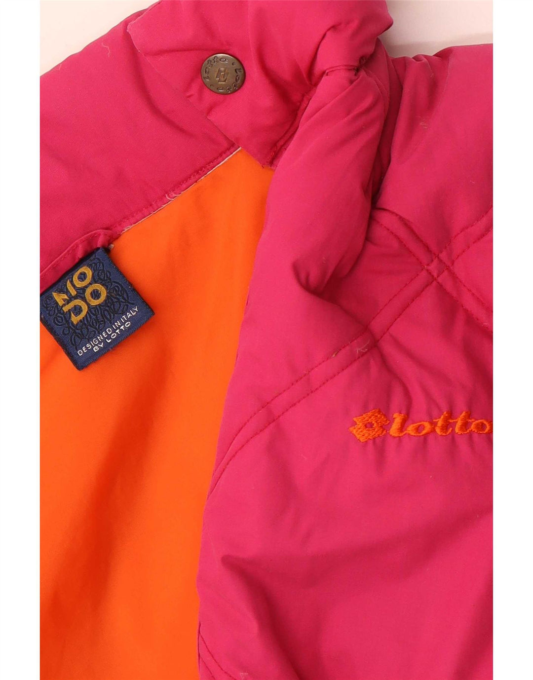 Giacca imbottita con cappuccio da donna Lotto UK 12 rosa medio