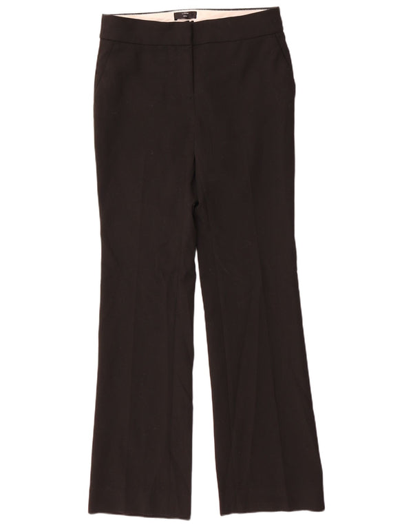 J. CREW Pantaloni da abito da donna Edie Bootcut US 4 Small W30 L32 Neri