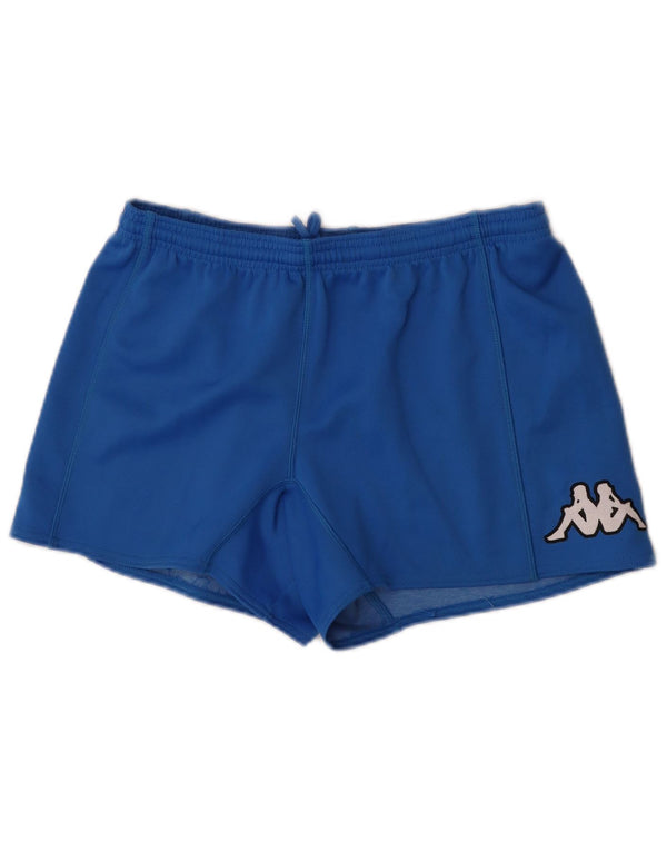 Pantaloncini sportivi Kappa da bambino 13-14 anni 2XL Blu poliestere