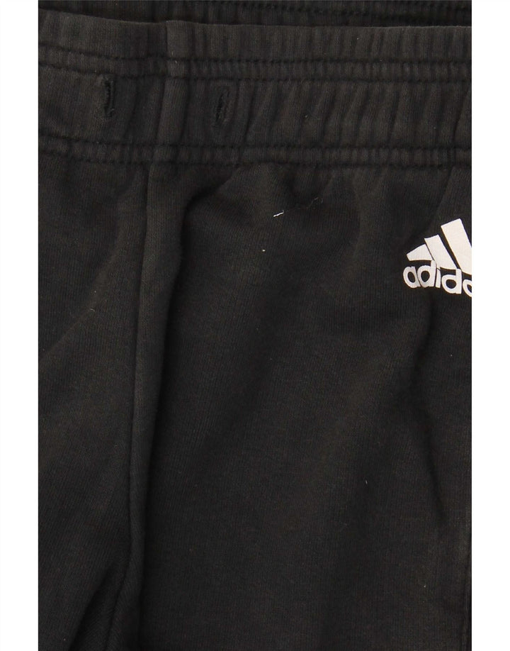 Pantaloni da tuta da uomo Adidas Joggers piccoli in cotone nero