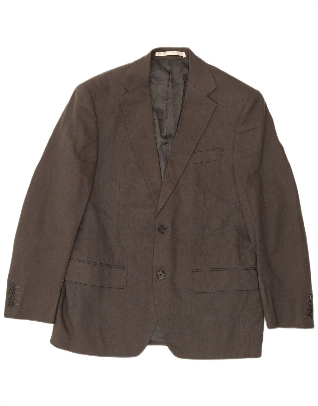 Giacca blazer a 2 bottoni da uomo Marks & Spencer UK 38 Lino verde medio