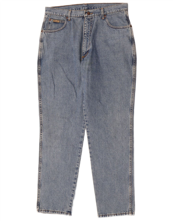 Jeans affusolati in popeline da donna Wrangler W33 L30 cotone blu