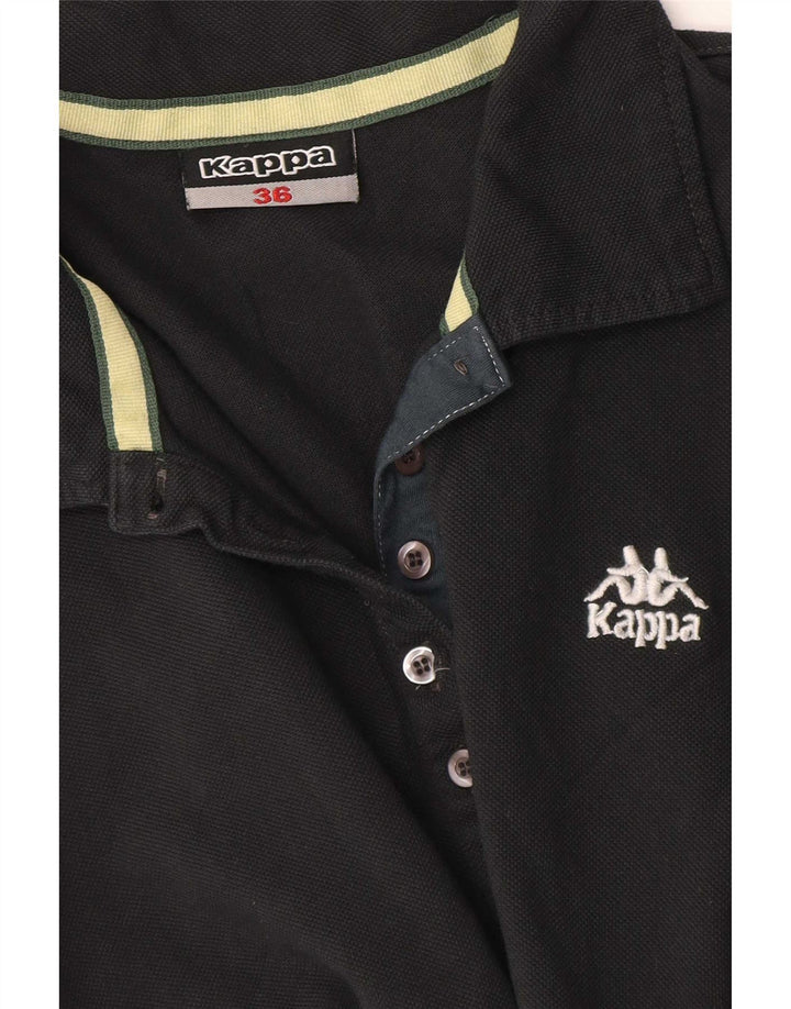 Polo Kappa Donna IT 36 XS Nera