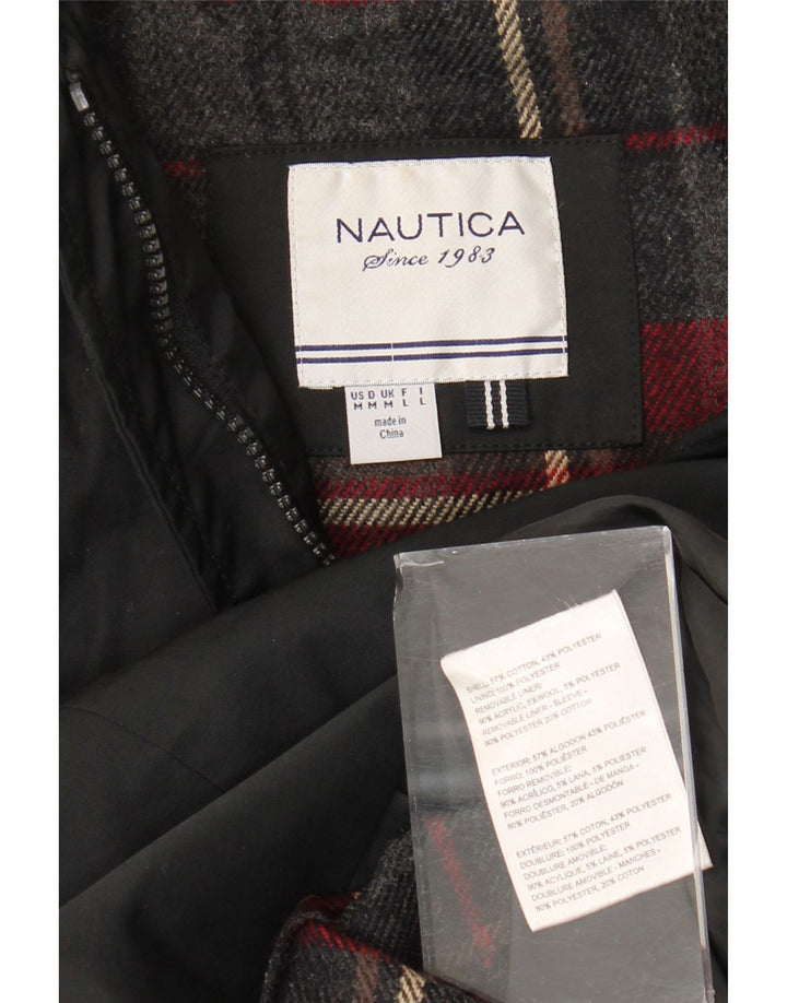 Montgomery da donna Nautica UK 14 cotone nero medio