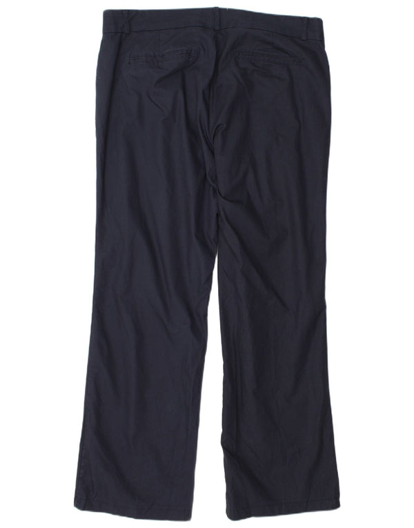 Pantaloni casual dritti da donna Dockers US 16 2XL W38 L32 Cotone blu navy